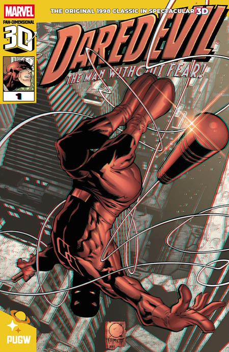 DAREDEVIL 1998 #1 ONE SHOT PAN DIMENSIONAL 3D EDITION
