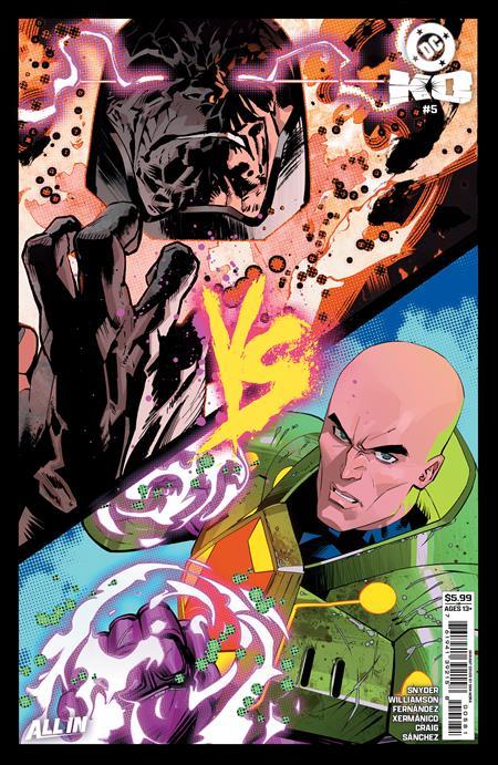 DC K.O. #5 CVR G DAN MORA BRACKET CARD STOCK VAR (OF 5)