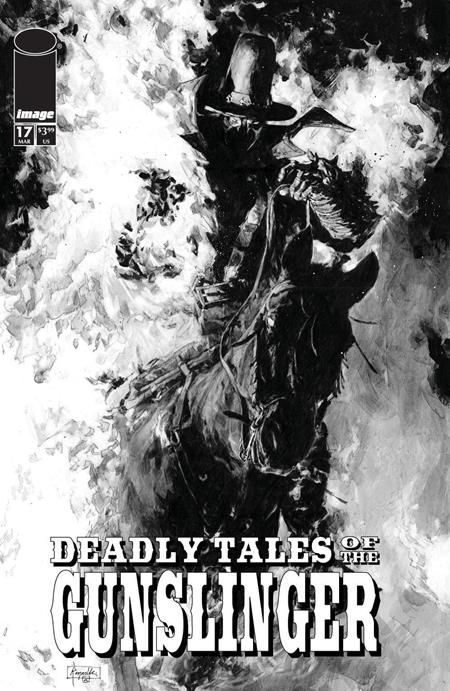 DEADLY TALES OF THE GUNSLINGER SPAWN #17 CVR B PATRIC REYNOLDS BW VAR