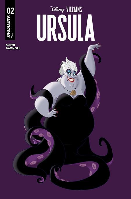 DISNEY VILLAINS URSULA #2 CVR B ANIMATION ART VAR
