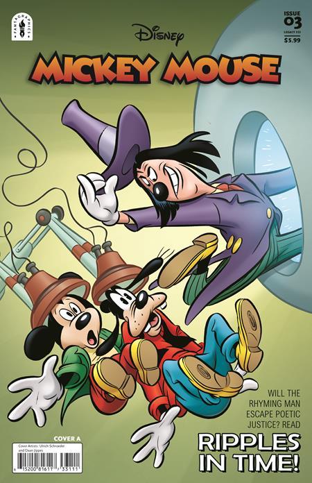 MICKEY MOUSE LEGACY #333 RIPPLES IN TIME PART 2 CVR A ULRICH SCHROEDER DAAN JIPPES (OF 2)