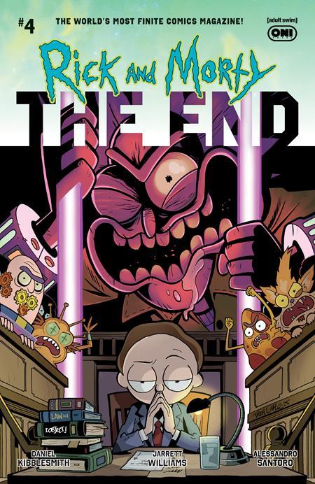 RICK AND MORTY THE END #4 CVR B TROY LITTLE VAR (OF 6)