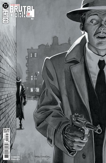 THE PERIL OF THE BRUTAL DARK AN EZRA CAIN MYSTERY #2 CVR C LEANDRO FERNANDEZ CARD STOCK VAR (OF 6)