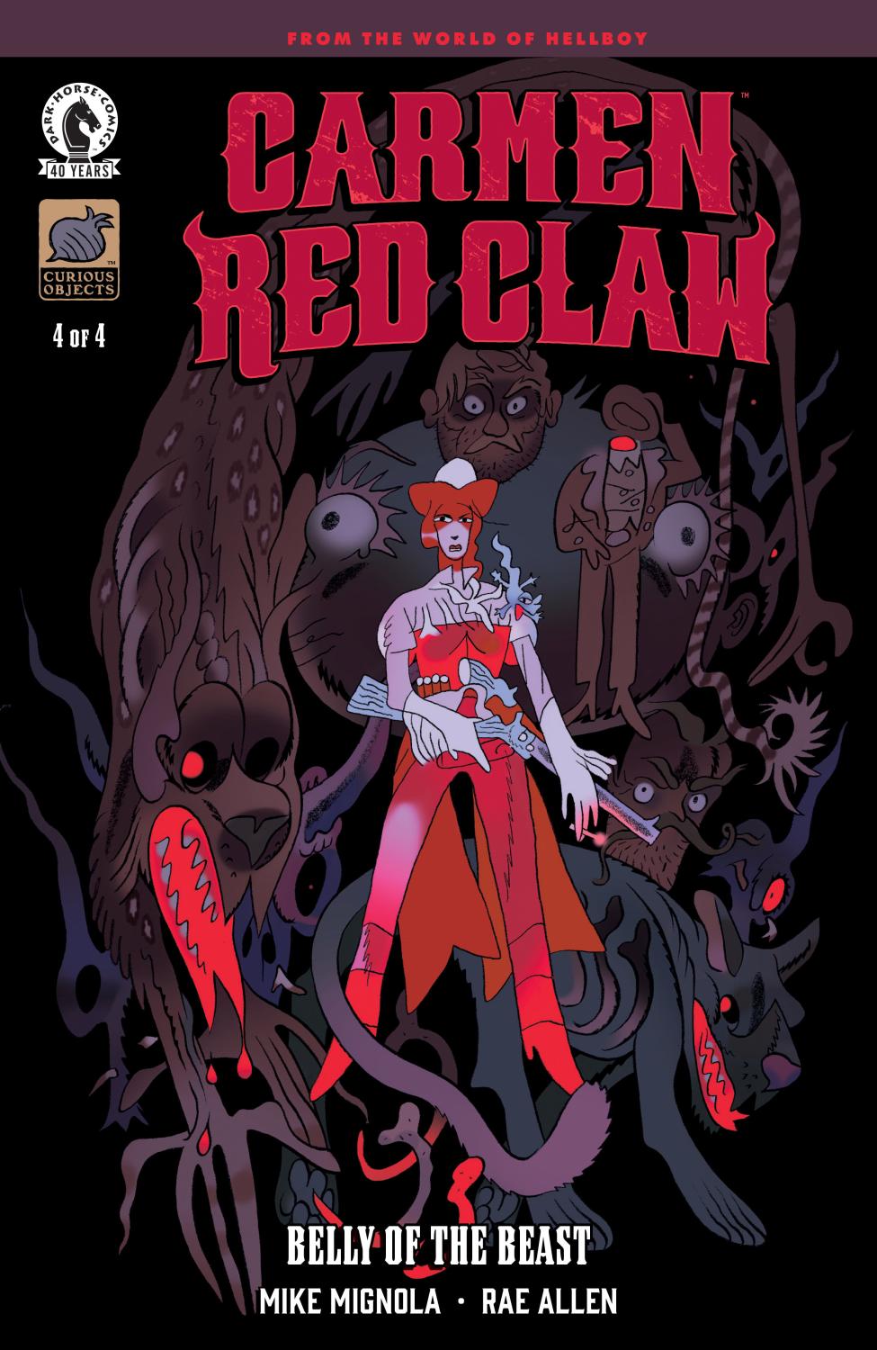 CARMEN RED CLAW BELLY OF THE BEAST #4 CVR B BENJAMIN SCHIPPER