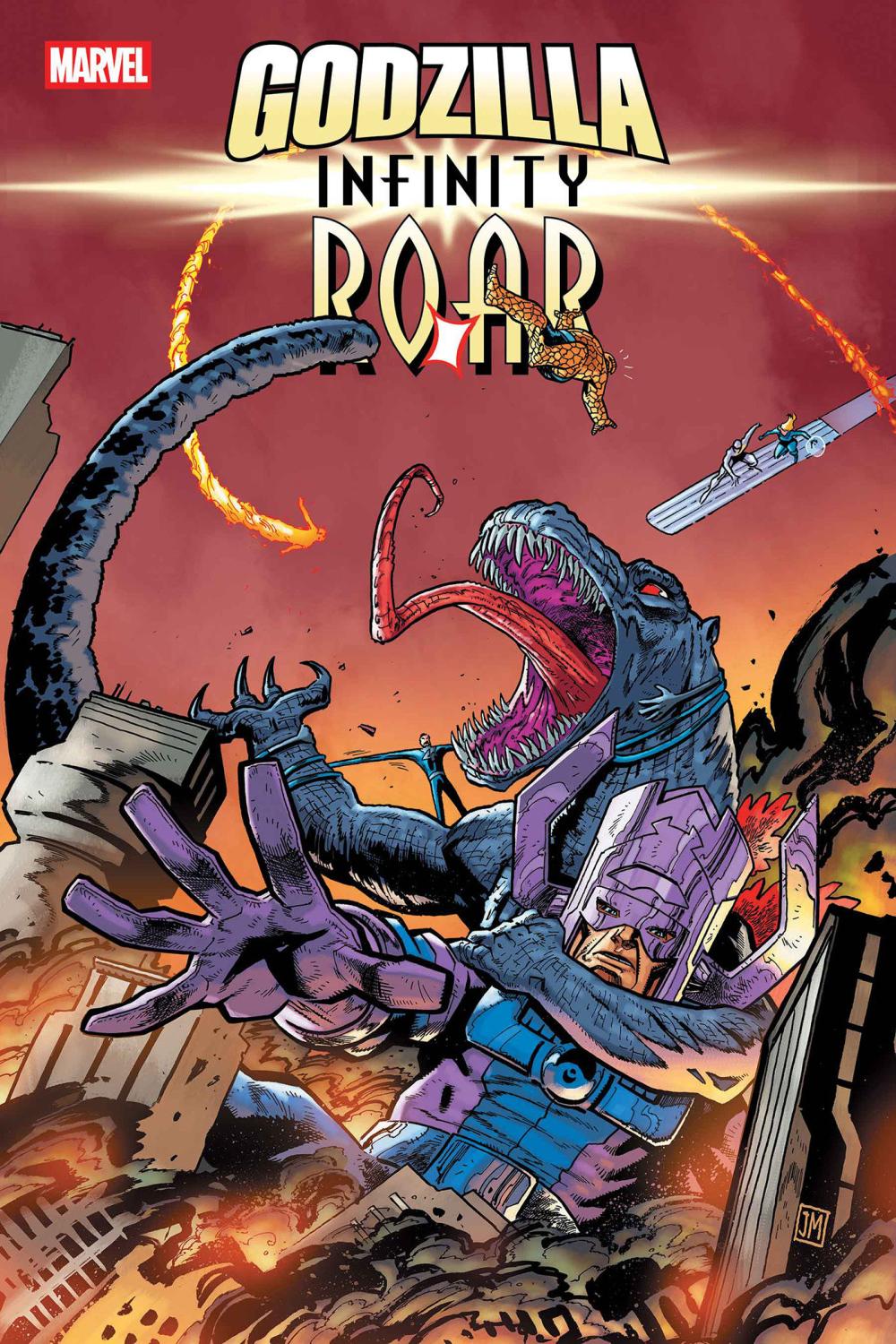 GODZILLA INFINITY ROAR #2 JUSTIN MASON VAR CVR C