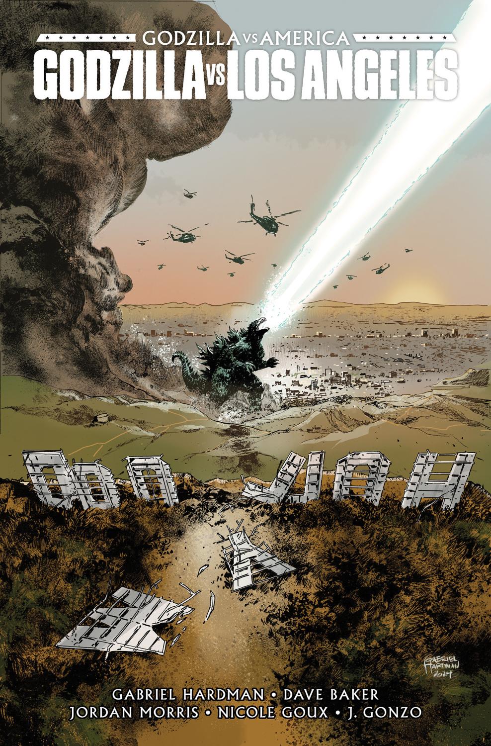 GODZILLA VS AMERICA LOS ANGELES HC