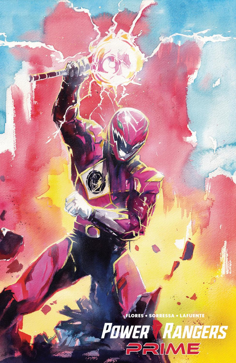 POWER RANGERS PRIME #15 F FOC REVEAL VAR DRESSED ITO