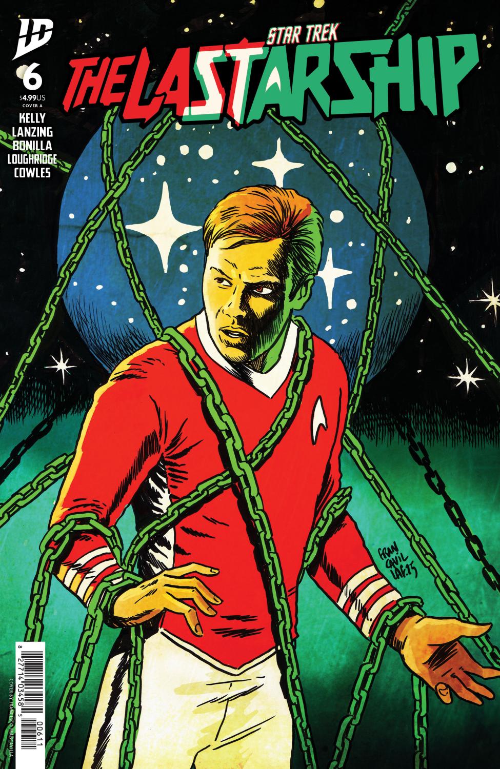 STAR TREK THE LAST STARSHIP #6 COVER A FRANCAVILLA CVR A