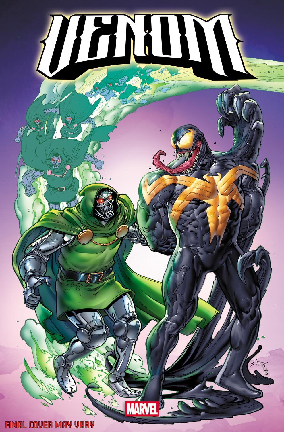 VENOM #255 ANDREI BRESSAN DOOM HOMAGE VAR DS