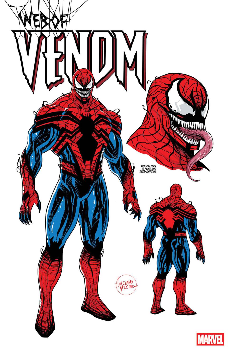 WEB OF VENOM #1 LUCIANO VECCHIO DESIGN VAR 1:10 INCV – Phantom Zone Comics
