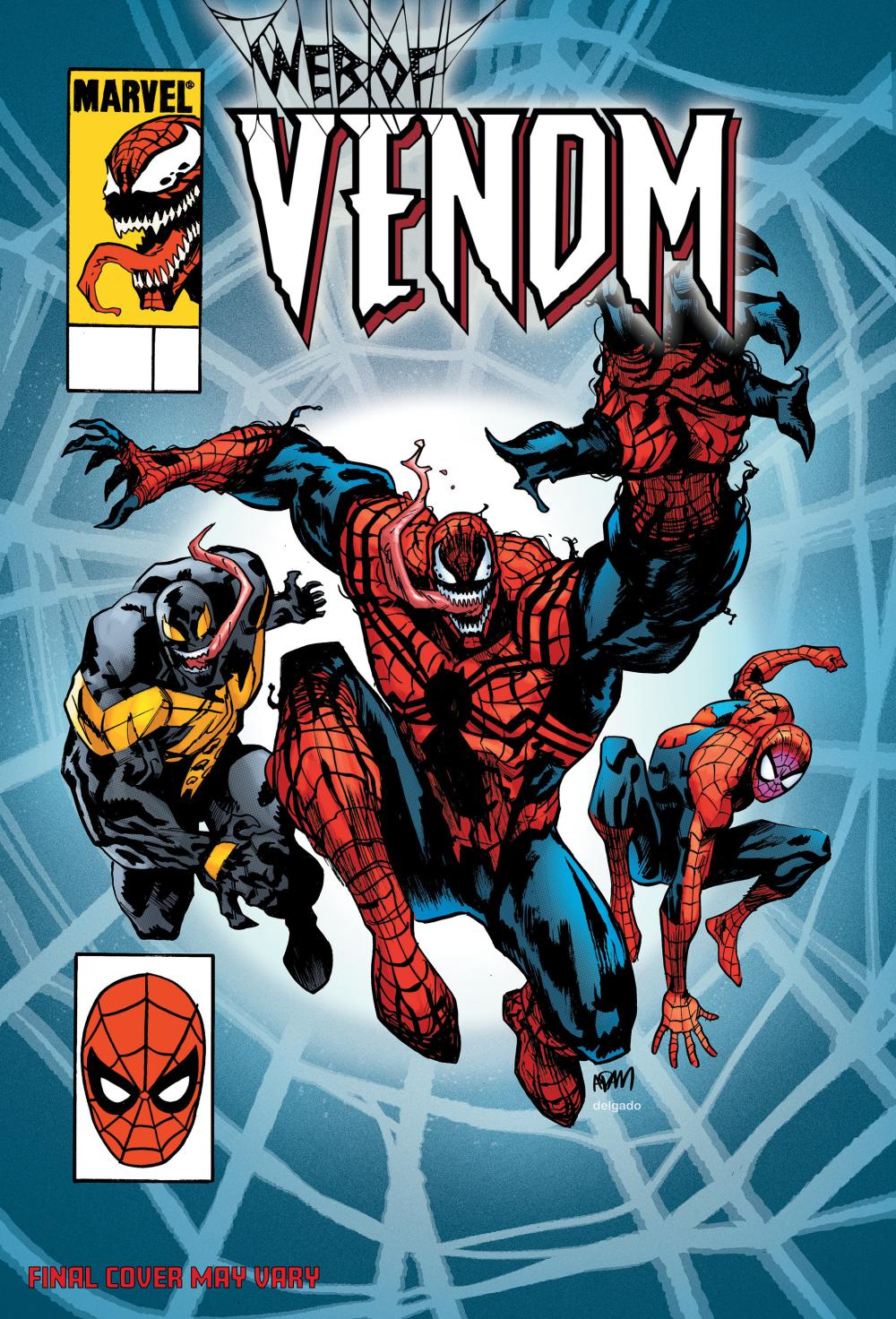 WEB OF VENOM #1 ADAM GORHAM HOMAGE VAR CVR D