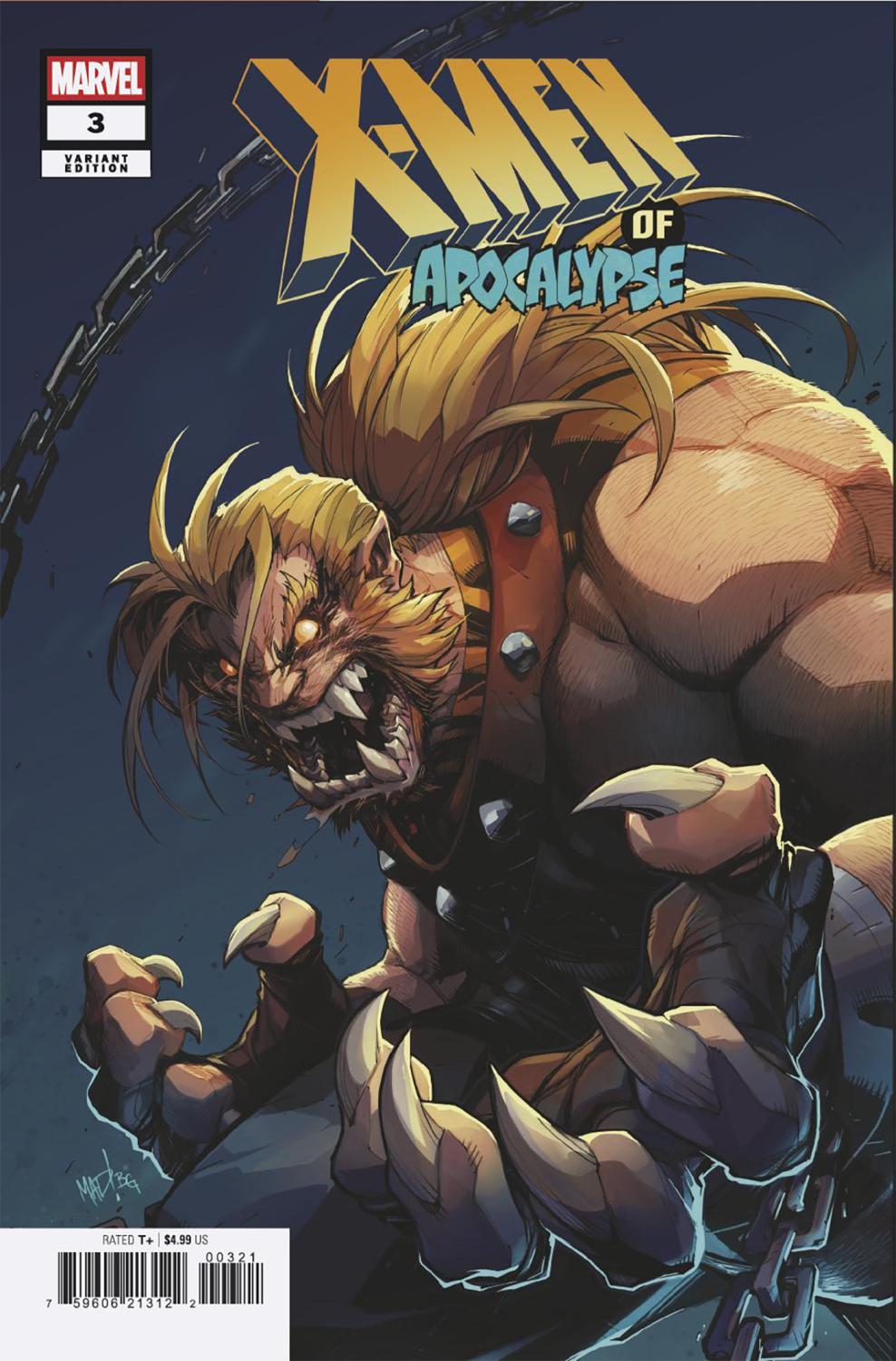X-MEN OF APOCALYPSE #3 JOE MADUREIRA VAR CVR B