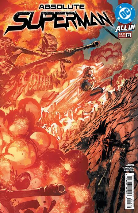 ABSOLUTE SUPERMAN #13 SECOND PRINTING CVR A RAFA SANDOVAL
