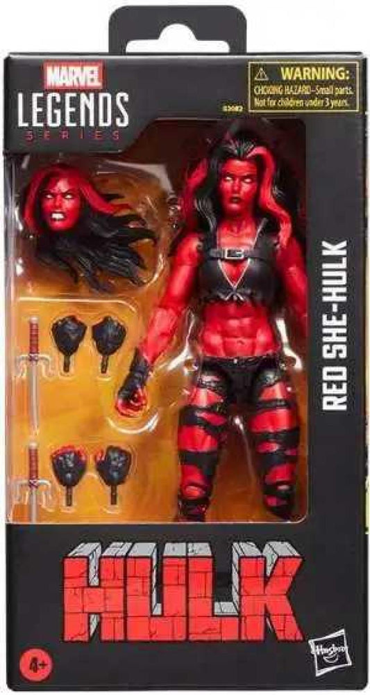 Marvel Legends Series Red She-Hulk 6-Inch Action Figure