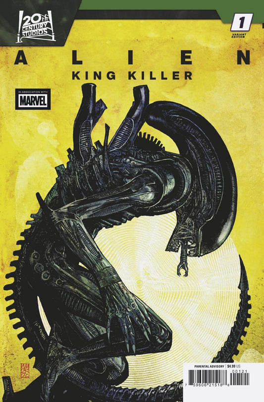 ALIEN KING KILLER #1 ALEX MALEEV VAR CVR B