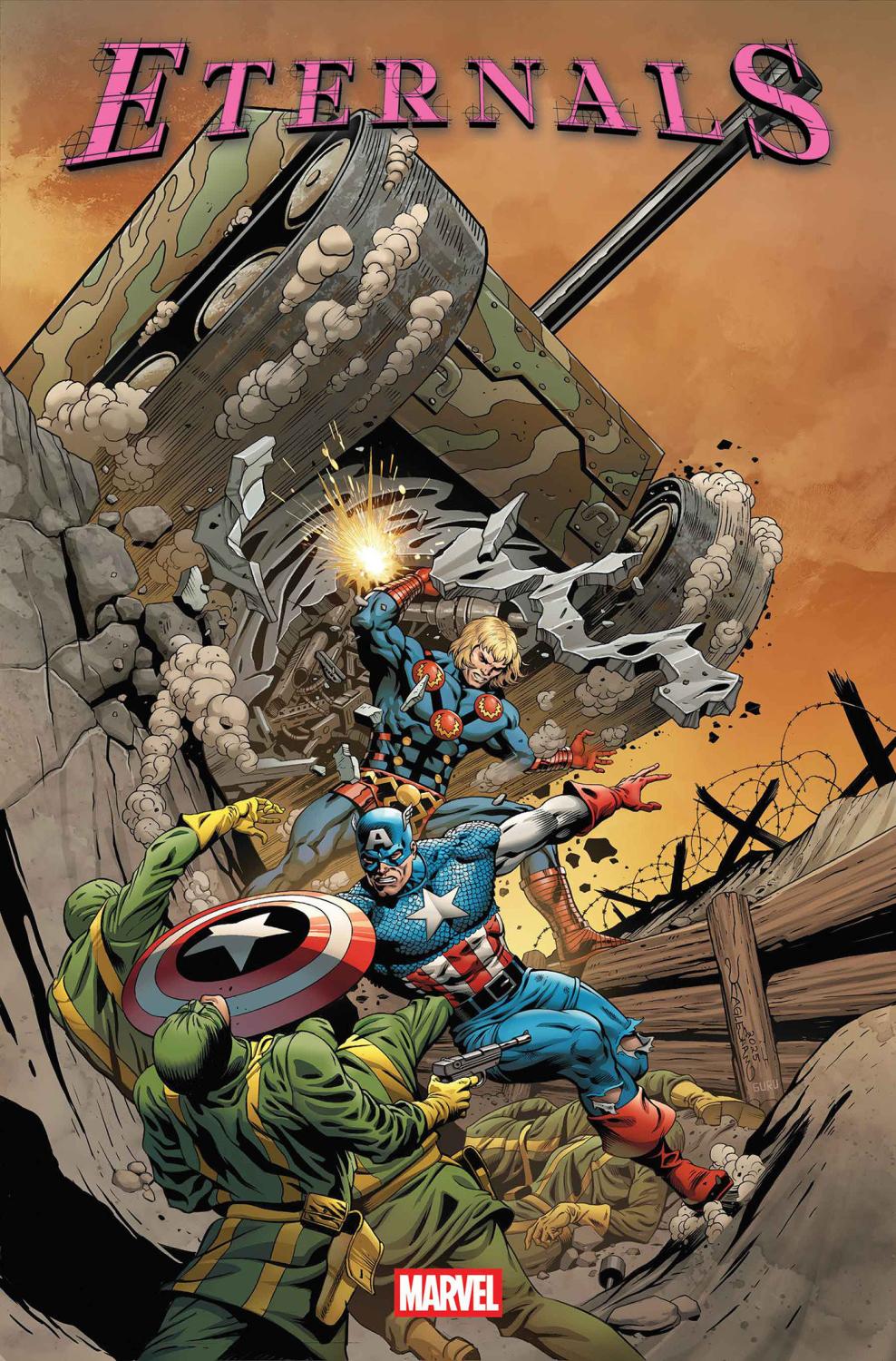 ETERNALS 50TH ANNIVERSARY SPECIAL #1 DALE EAGLESHAM VAR CVR D
