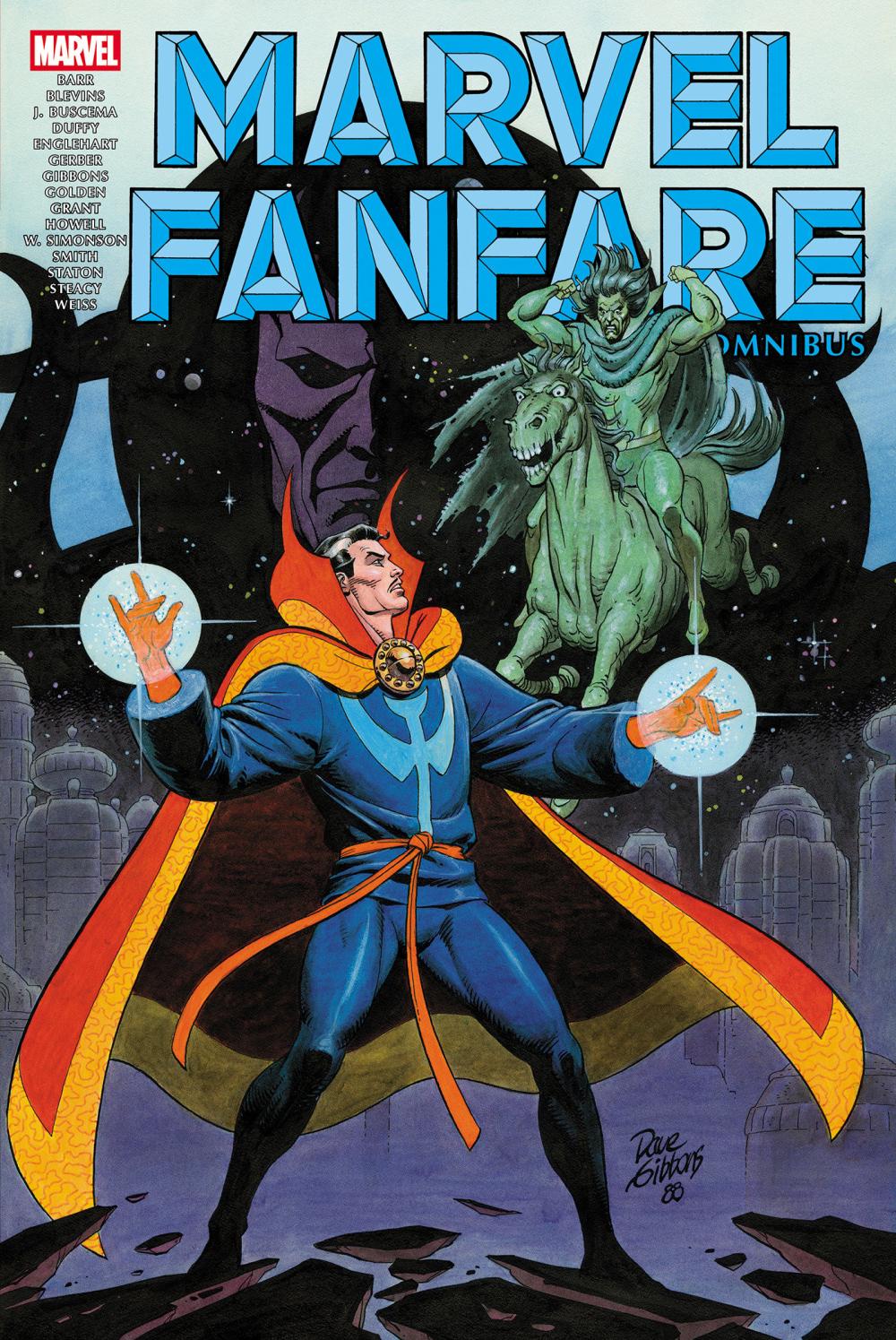 MARVEL FANFARE OMNIBUS VOL 3 DAVE GIBBONS COVER HC
