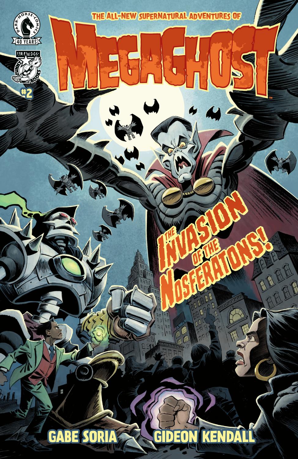 MEGAGHOST VOLUME 2 #2 CVR A GIDEON KENDALL