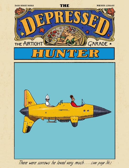 MOEBIUS LIBRARY THE DEPRESSED HUNTER HC