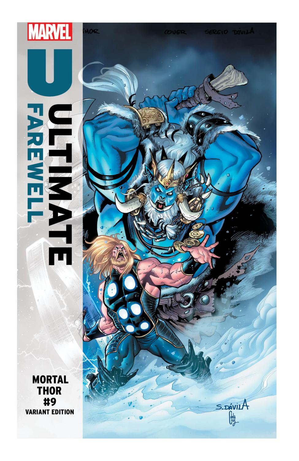 MORTAL THOR #9 SERGIO DAVILA ULTIMATE FAREWELL VAR CVR C