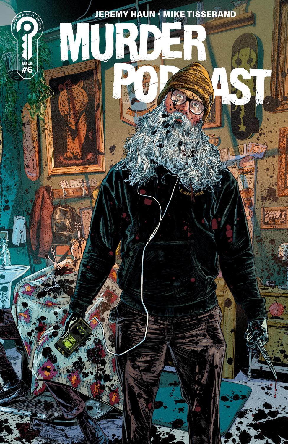 MURDER PODCAST #6 COVER A JEREMY HAUN CVR A