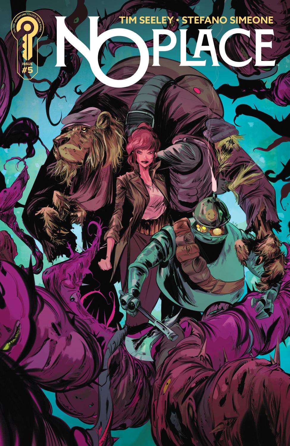 NO PLACE #5 COVER A STEFANO SIMEONE CVR A