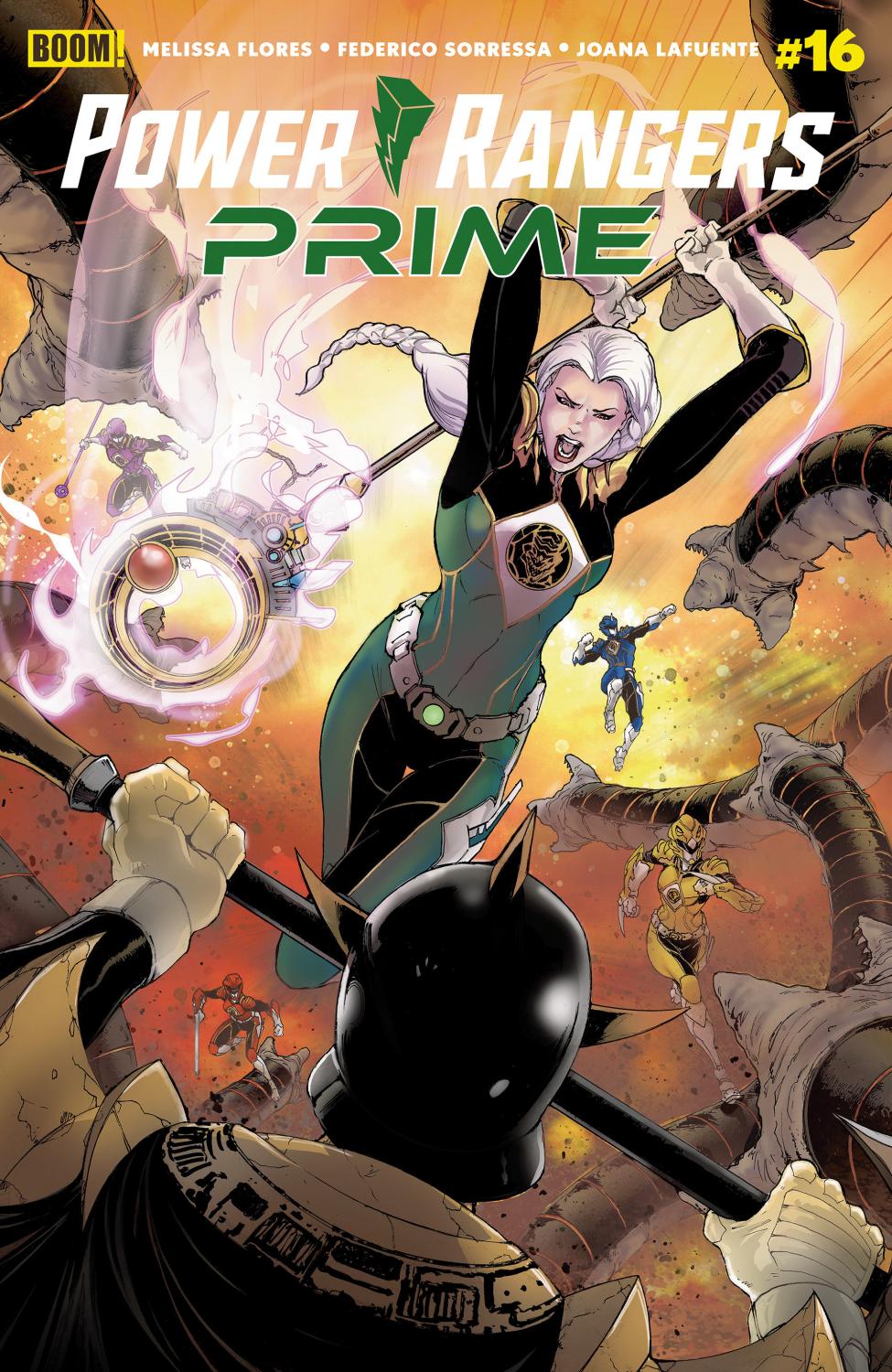 POWER RANGERS PRIME #16 A MAIN DRESSED GRIFFITH CVR A