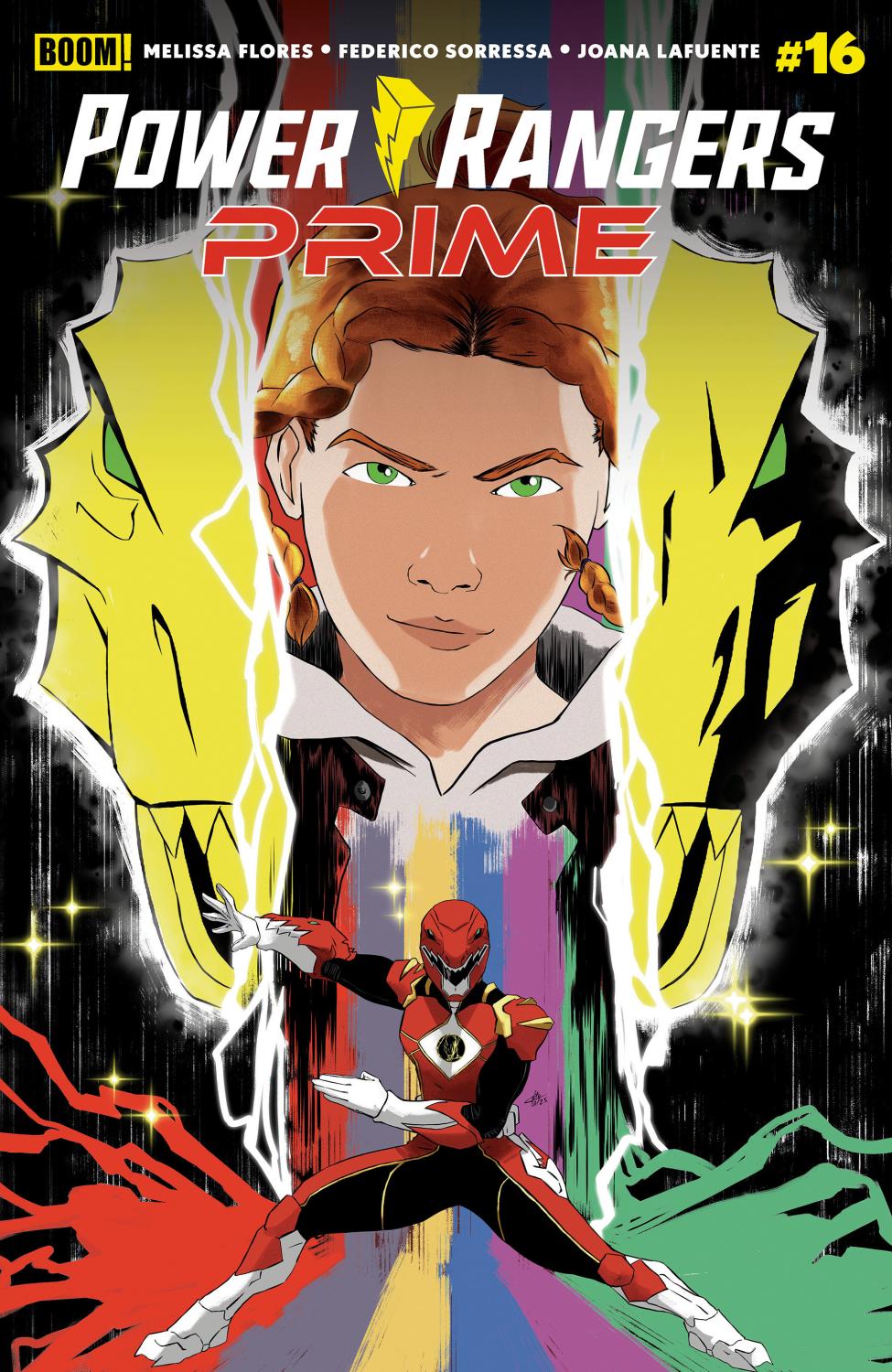 POWER RANGERS PRIME #16 B VAR DRESSED LOCKHEART