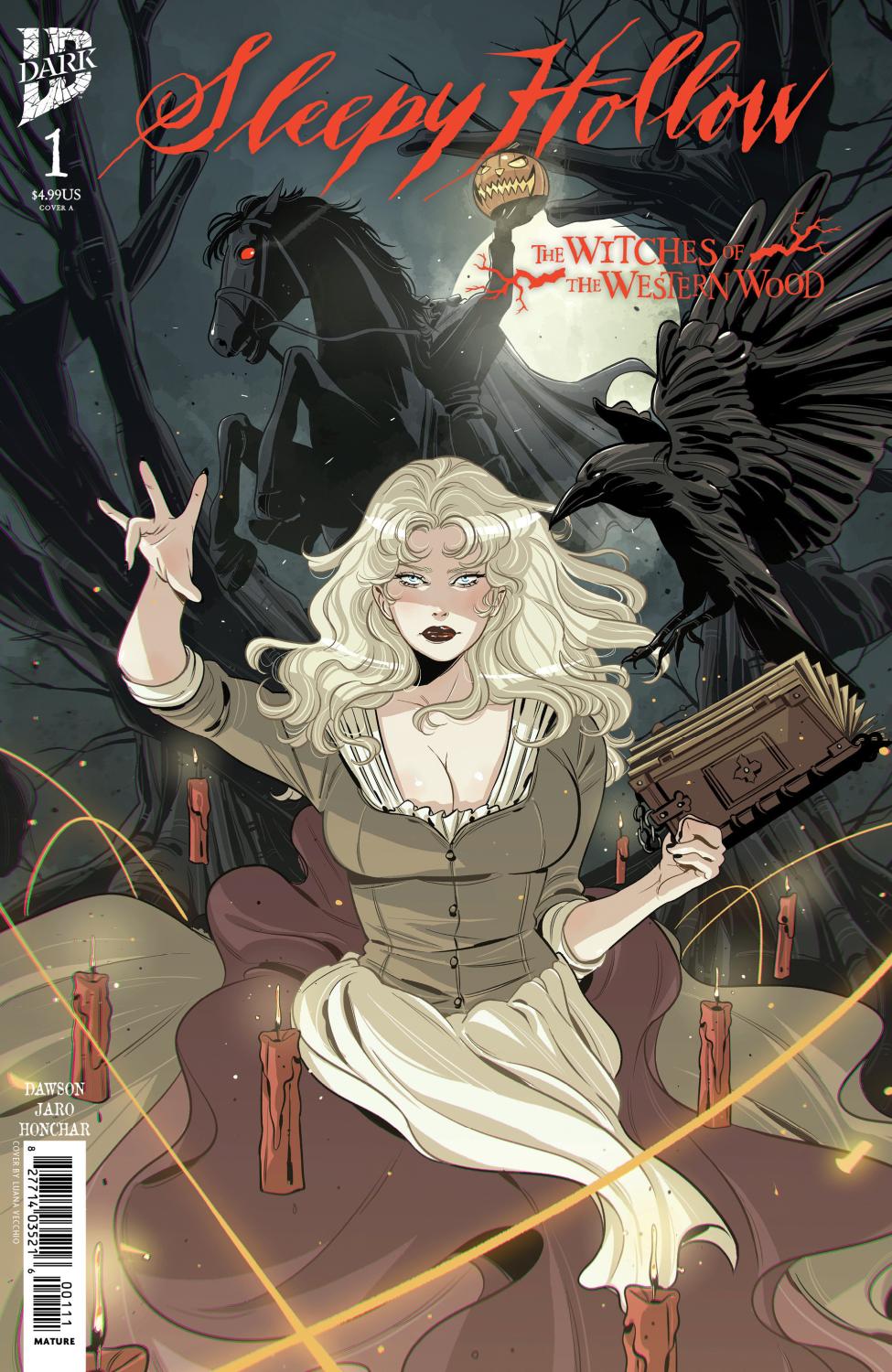 SLEEPY HOLLOW THE WITCHES OF THE WESTERN WOOD #1 COVER A VECCHIO CVR A