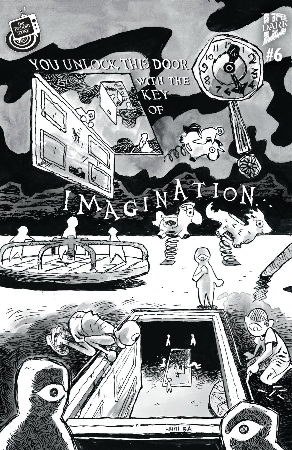 THE TWILIGHT ZONE #6 VAR B BA CONNECTING COVER CVR B