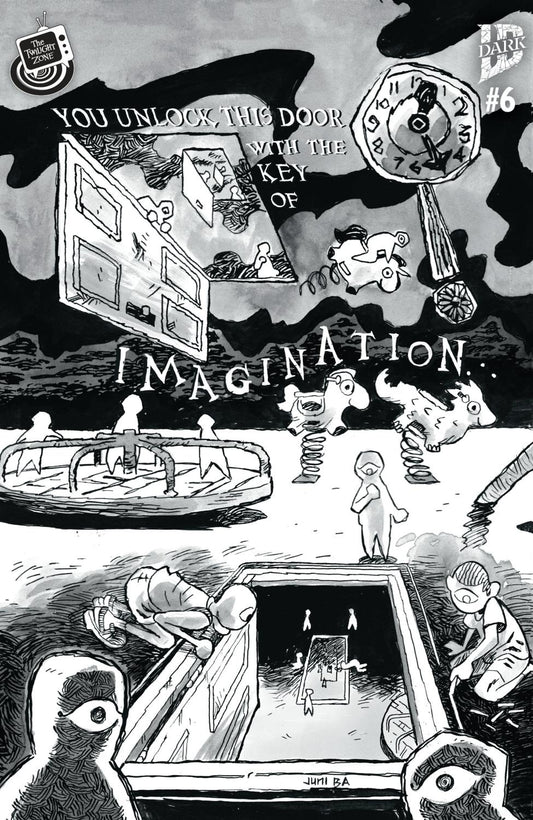 THE TWILIGHT ZONE #6 VAR B BA CONNECTING COVER CVR B