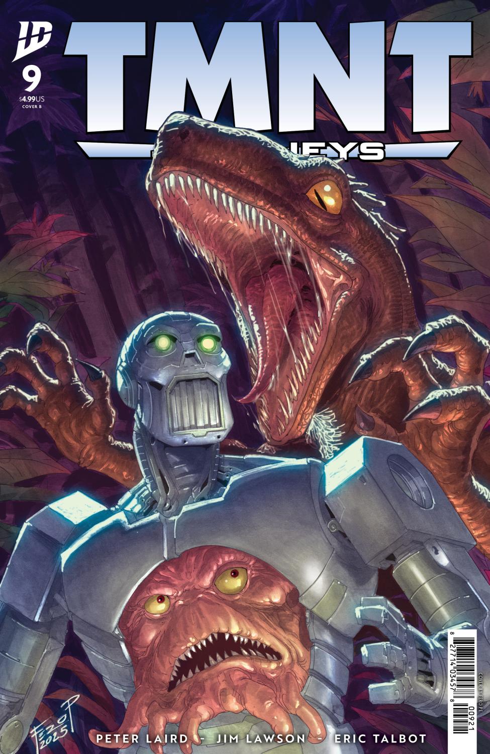 TMNT JOURNEYS #9 VAR B PE CVR B