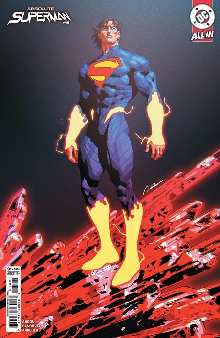 ABSOLUTE SUPERMAN #18 CVR B GERALD PAREL CARD STOCK VAR