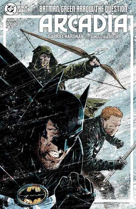 BATMAN GREEN ARROW THE QUESTION ARCADIA #4 CVR A GABRIEL HARDMAN OF 4