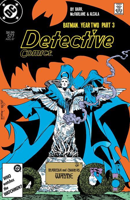 DETECTIVE COMICS #577 FACSIMILE EDITION CVR C TODD MCFARLANE FOIL VAR YEAR TWO PART 3 OF 4