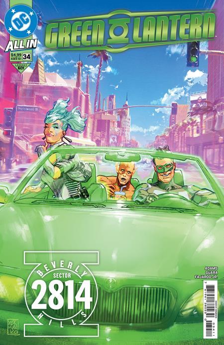 GREEN LANTERN #34 CVR A XERMANICO