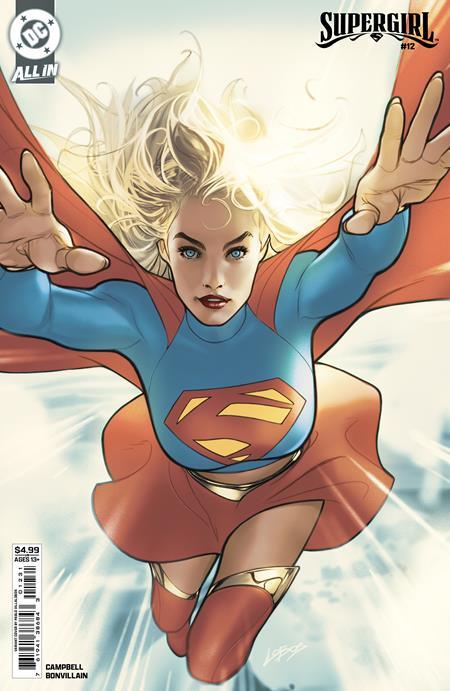 SUPERGIRL #12 CVR C PABLO VILLALOBOS CARD STOCK VAR THE REIGN OF THE SUPERBOYS