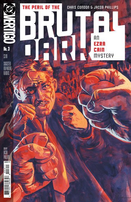 THE PERIL OF THE BRUTAL DARK AN EZRA CAIN MYSTERY #3 CVR A JACOB PHILLIPS OF 6
