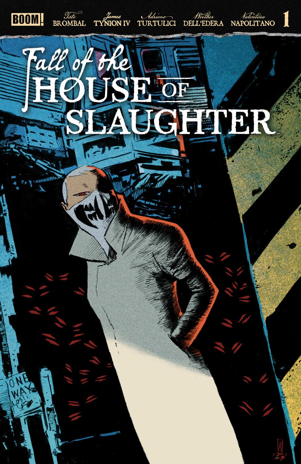 FALL OF THE HOUSE OF SLAUGHTER #1 B MAIN DRESSED DELLEDERA CVR B