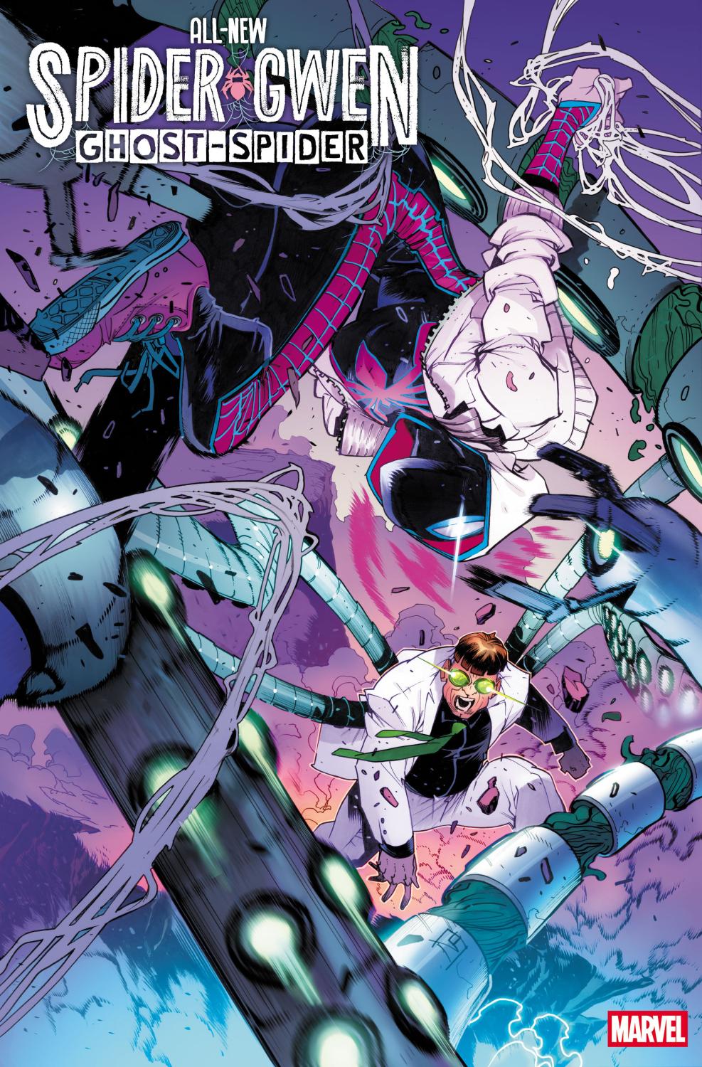 ALL-NEW SPIDER-GWEN THE GHOST-SPIDER #10 FEDERICO VICENTINI VAR CVR B