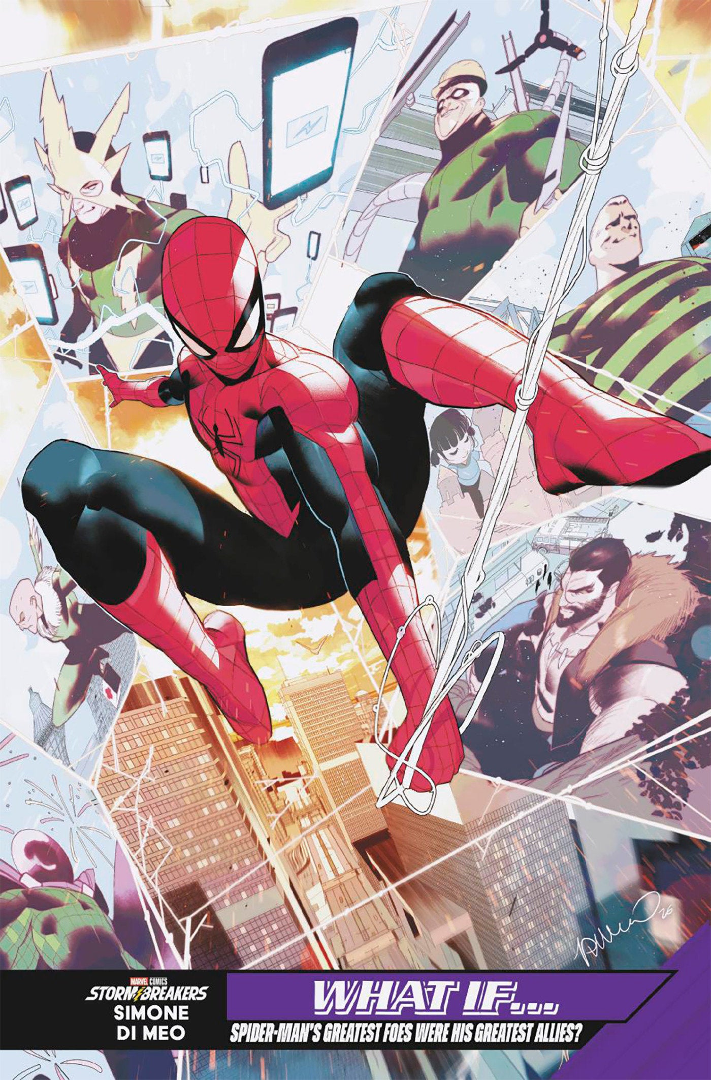 AMAZING SPIDER-MAN #29 SIMONE DI MEO WHAT IF VAR CVR E