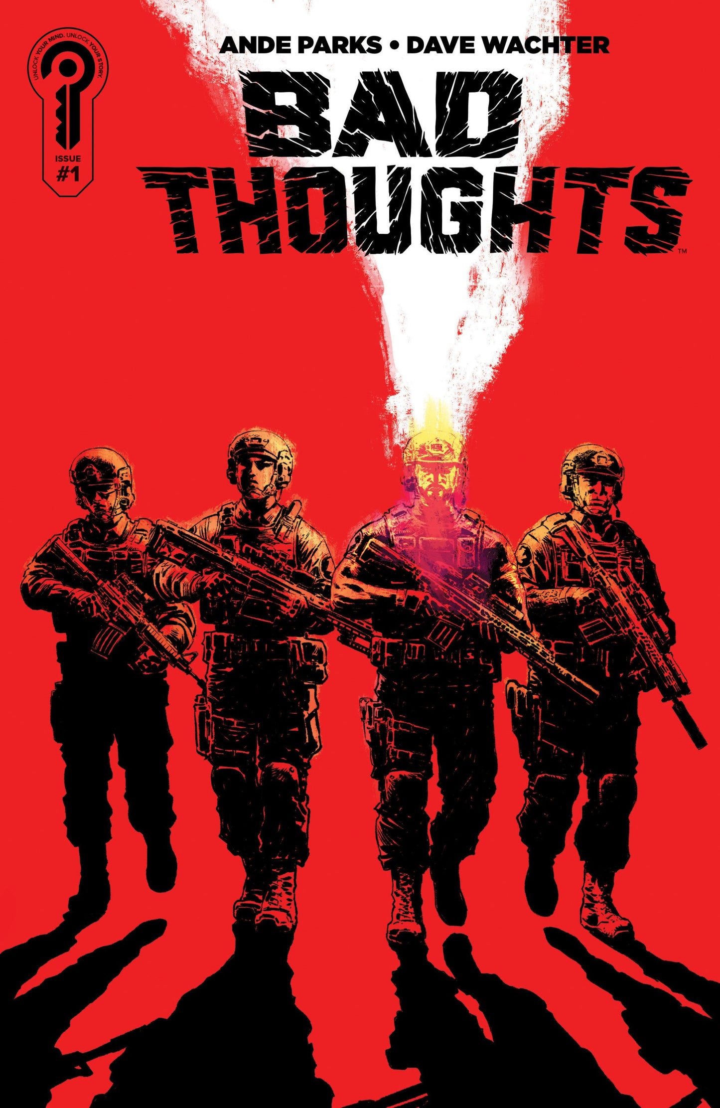BAD THOUGHTS #1 COVER A DAVE WACHTER CVR A