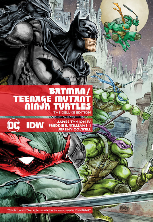 BATMAN TEENAGE MUTANT NINJA TURTLES THE DELUXE EDITION HC 2026 EDITION