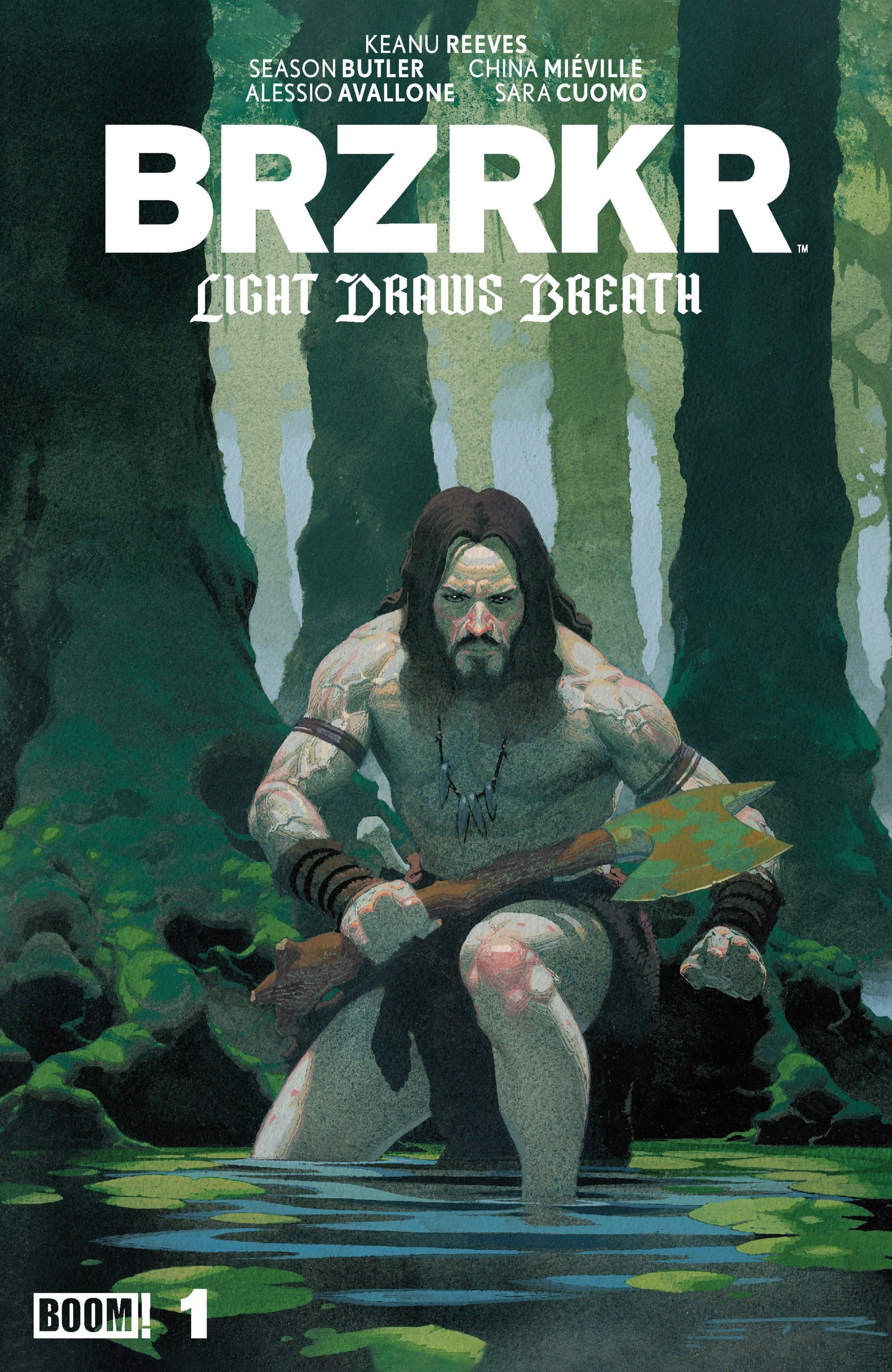 BRZRKR LIGHT DRAWS BREATH #1 C VAR DRESSED FOIL RIBIC CVR C