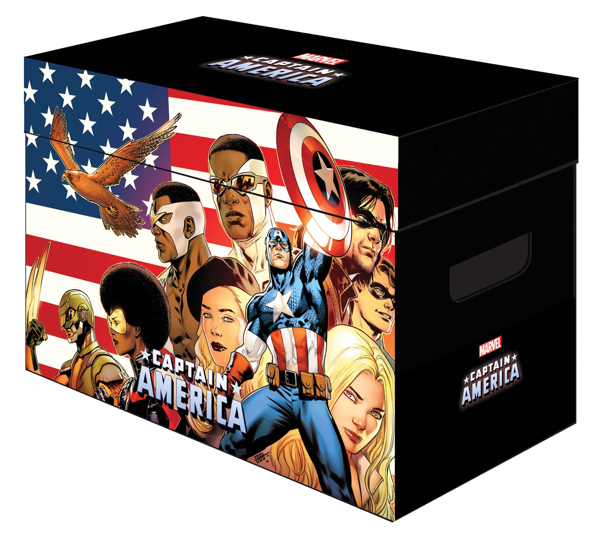 MARVEL GRAPHIC COMIC BOX CAPTAIN AMERICA BUNDLES OF 5