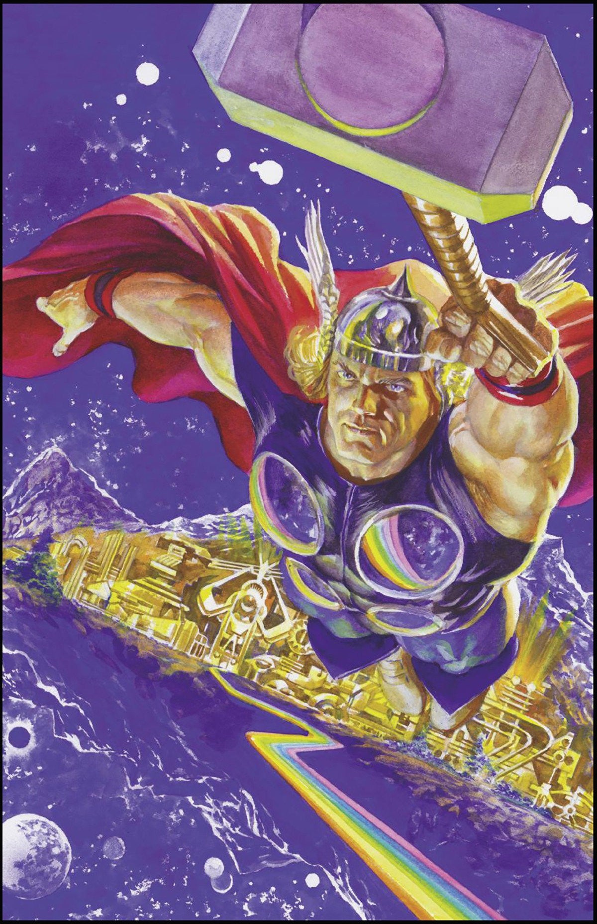 MORTAL THOR #11 ALEX ROSS MARVEL DIMENSIONS VAR CVR E