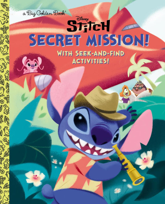 SECRET MISSION DISNEY STITCH HC