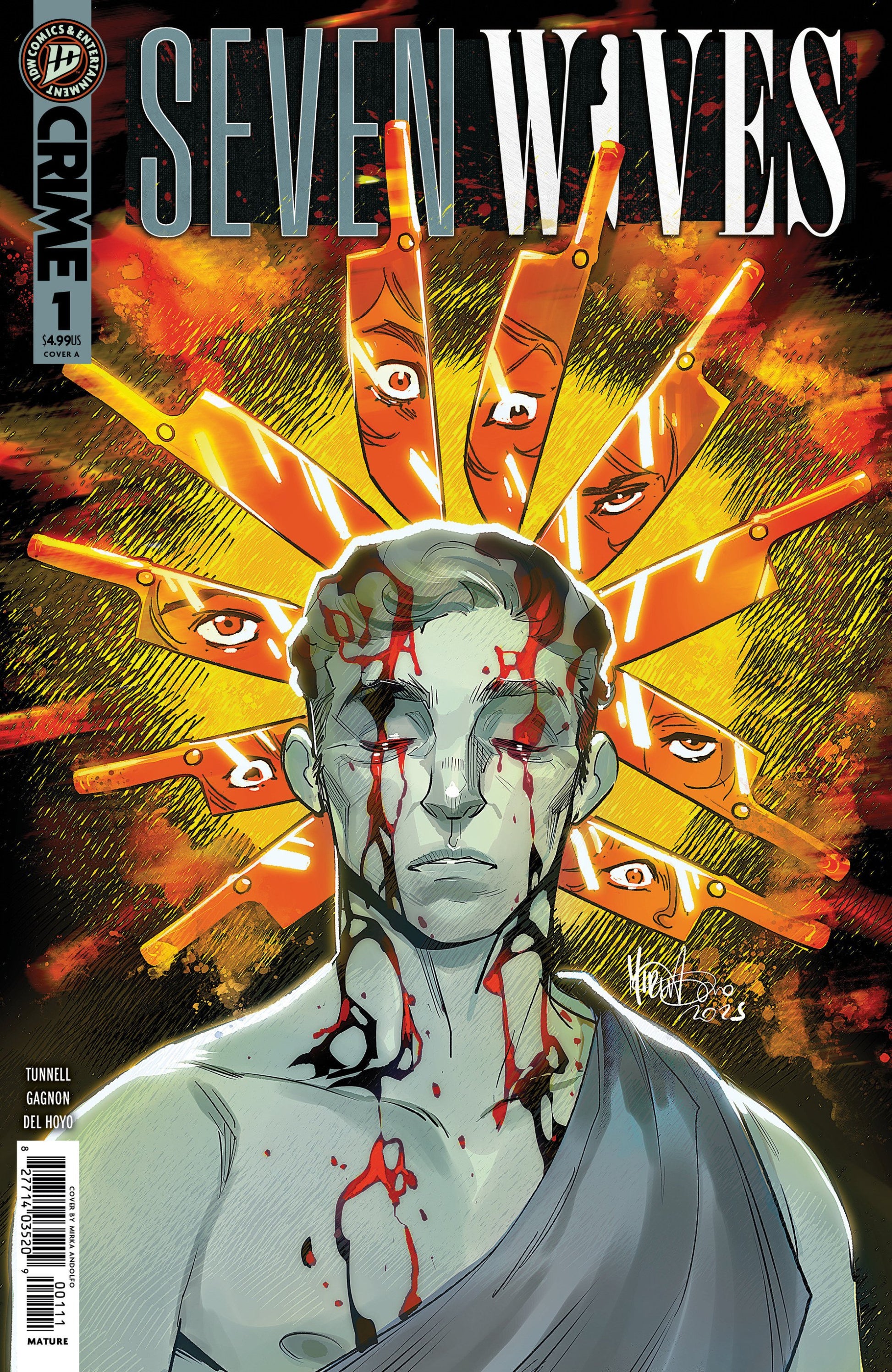 SEVEN WIVES #1 COVER A ANDOLFO CVR A