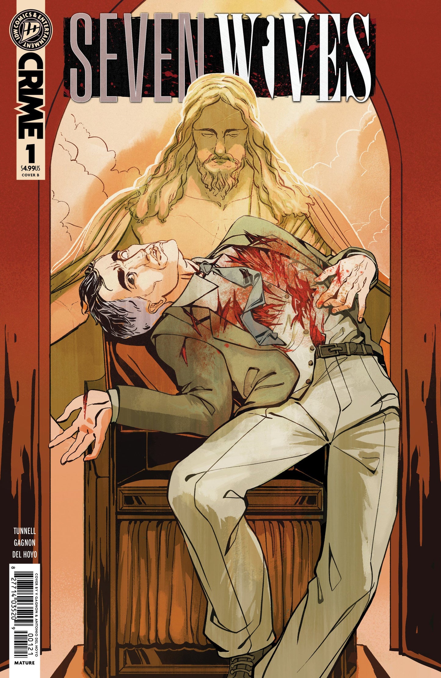 SEVEN WIVES #1 VAR B GAGNON CVR B