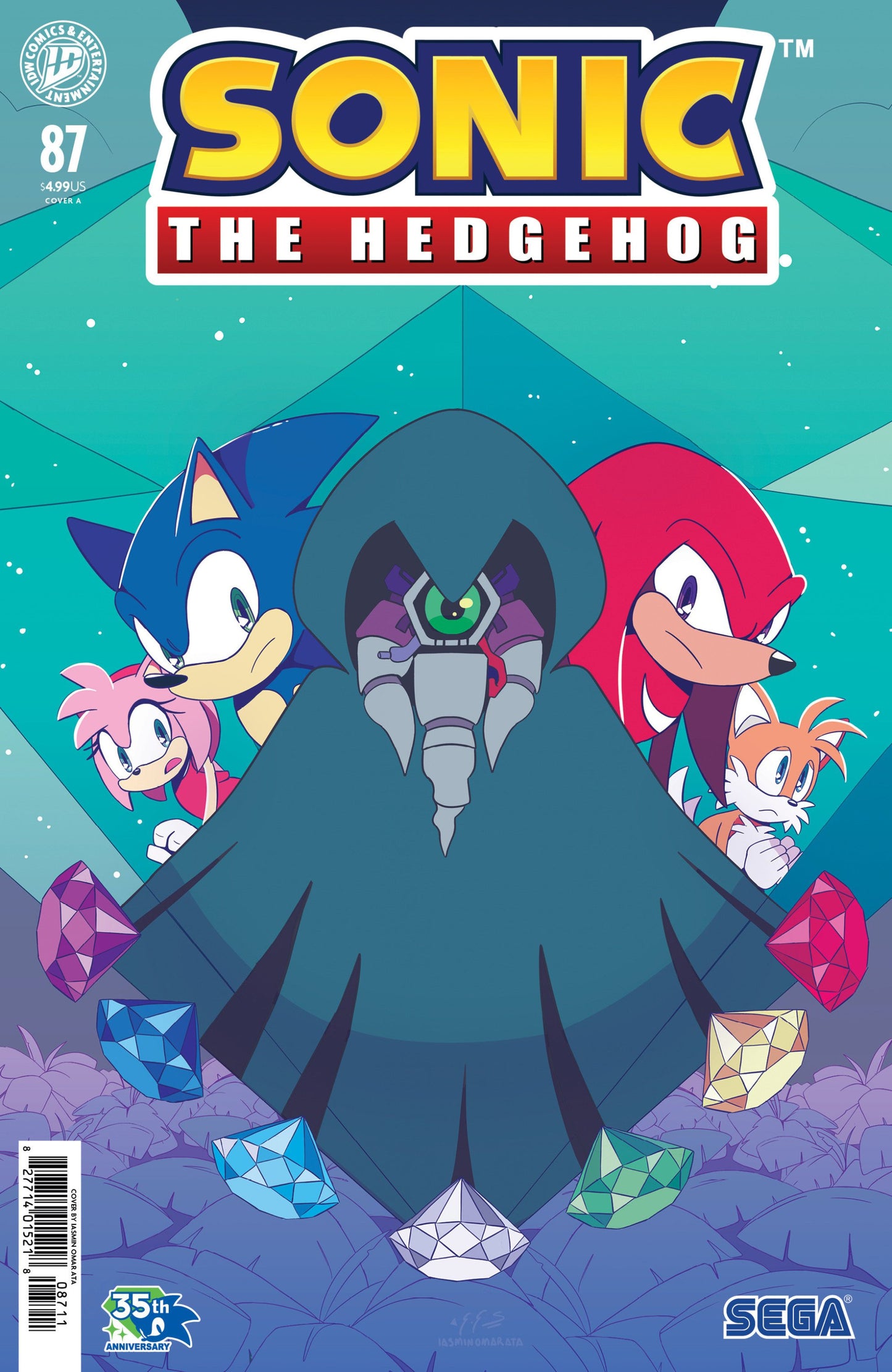 SONIC THE HEDGEHOG #87 COVER A ATA CVR A